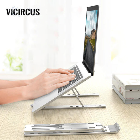 Portable Folding Lifting Cooling Aluminum Alloy Laptop Holder-N3