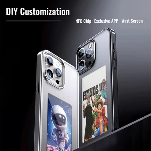 Ink Screen DIY Display NFC Cellphone Cases-X11