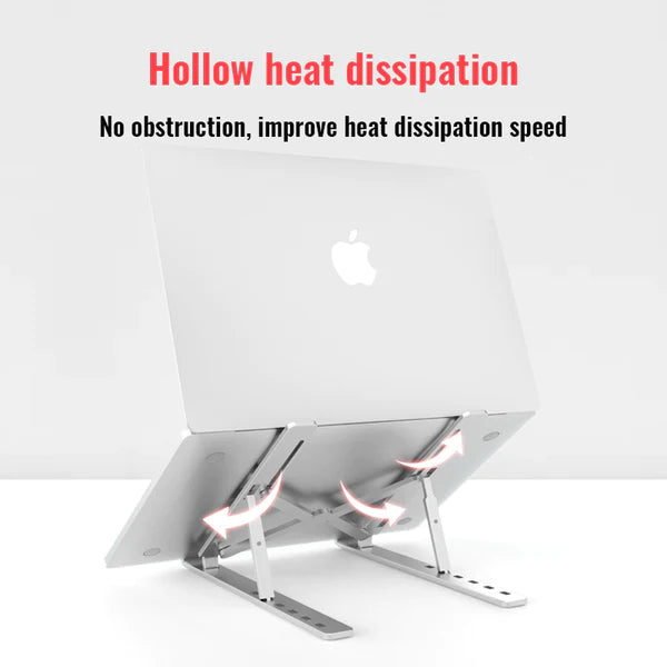 Portable Folding Lifting Cooling Aluminum Alloy Laptop Holder-N3