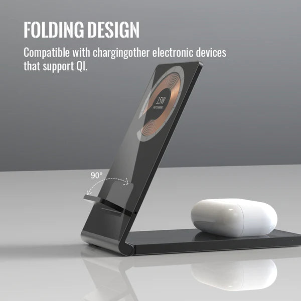 4 in 1 MagSafe Foldable Magnetic Wireless Charger