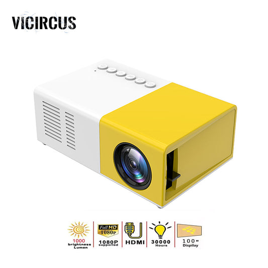 Portable Smart 1080P Projector/Mini Home Theater-YG300