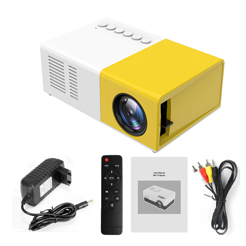 Portable Smart 1080P Projector/Mini Home Theater-YG300